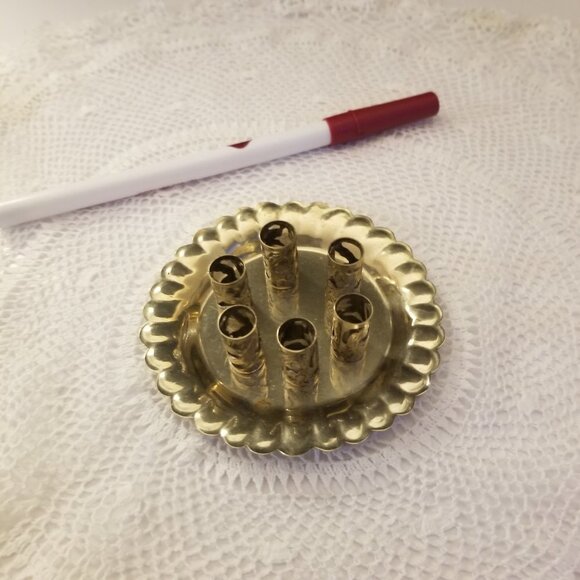 Alpaca Dollhouse Tumbler and Tray Glass Set Miniature 1:12 Tin Vintage - Picture 8 of 8